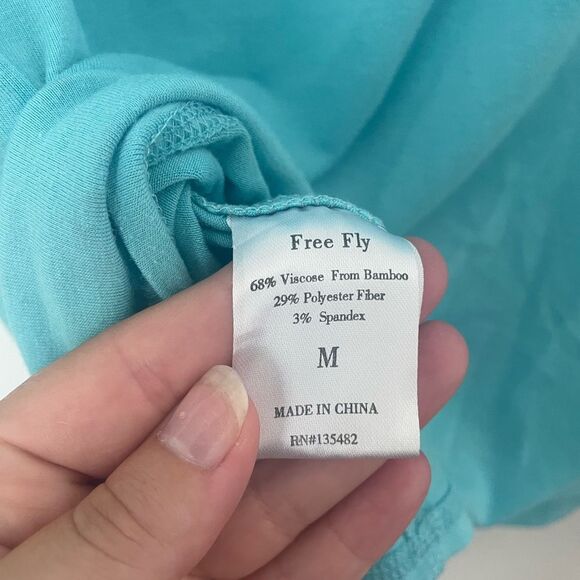 Free Fly Women's Shade Long Sleeve Shirt UPF 50+ Sun Protection Bamboo Size Med - Picture 4 of 9